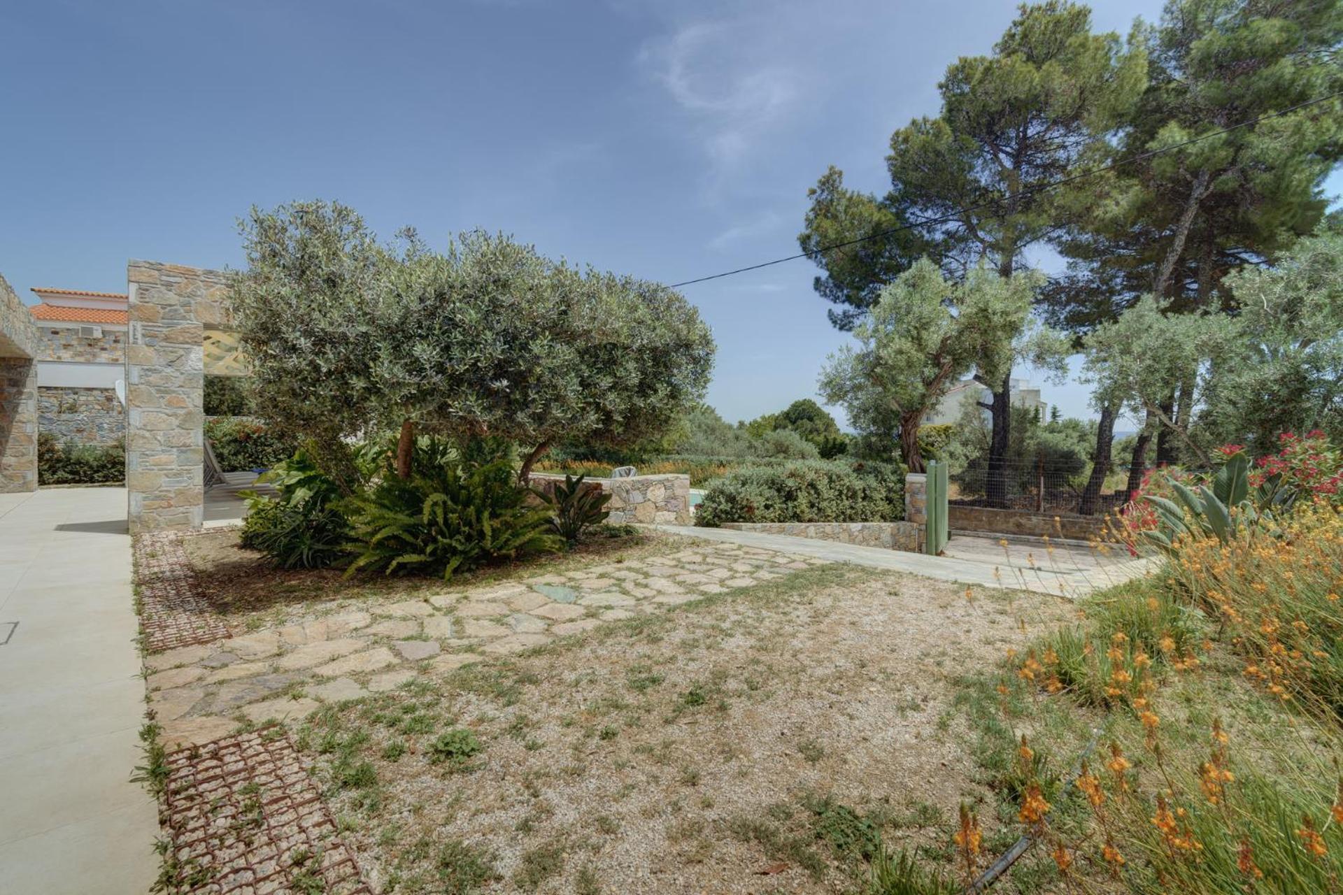 PlomariOuzo Stone House 1 With Private Pool别墅 外观 照片